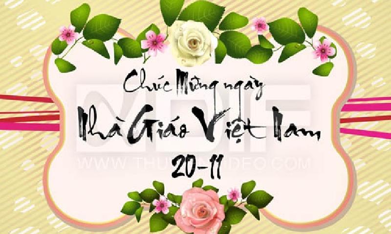 Thông báo nghỉ giảng dạy để tham gia Lễ kỷ niệm ngày Nhà giáo Việt Nam 20.11